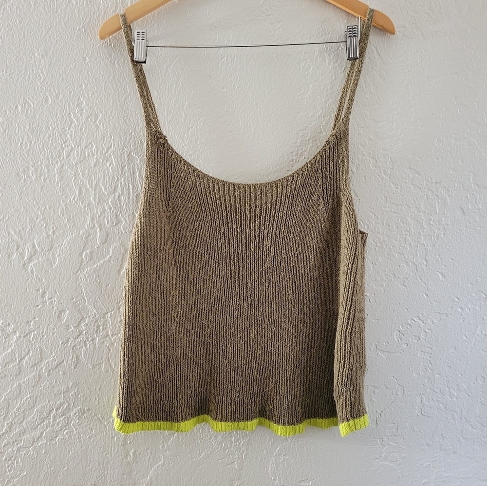 Pilcro Easy Knitted Tank Top Size XL